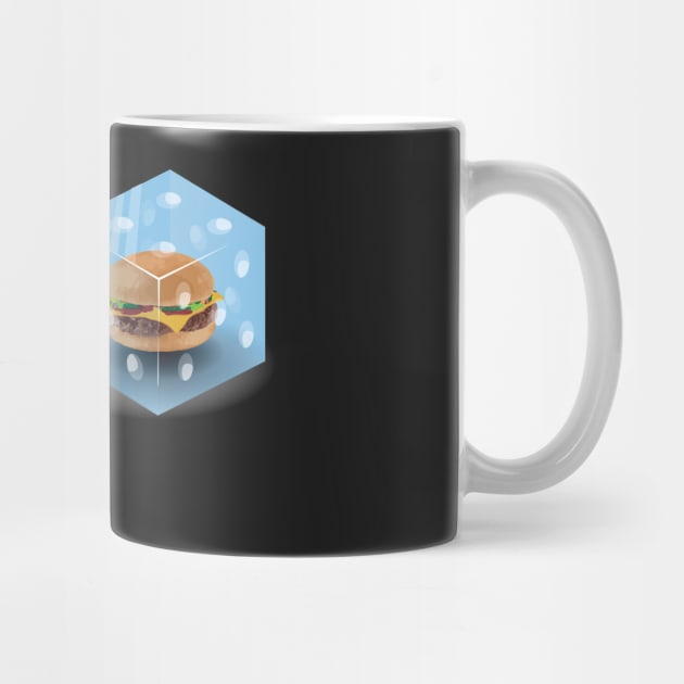 Cheeseburger in a Pair of Dice by DavidLoblaw